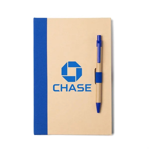 Binded Kraft Journal with Pen Closure - Binded Kraft Journal with Pen Closure - Image 2 of 20