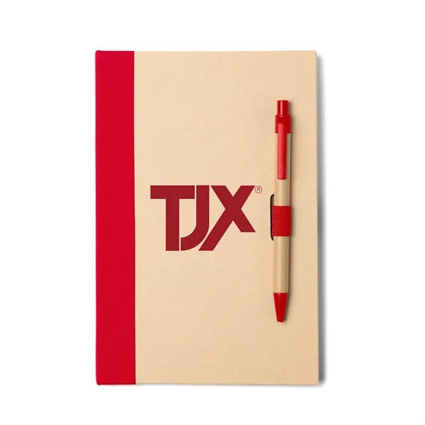 Binded Kraft Journal with Pen Closure - Binded Kraft Journal with Pen Closure - Image 4 of 20