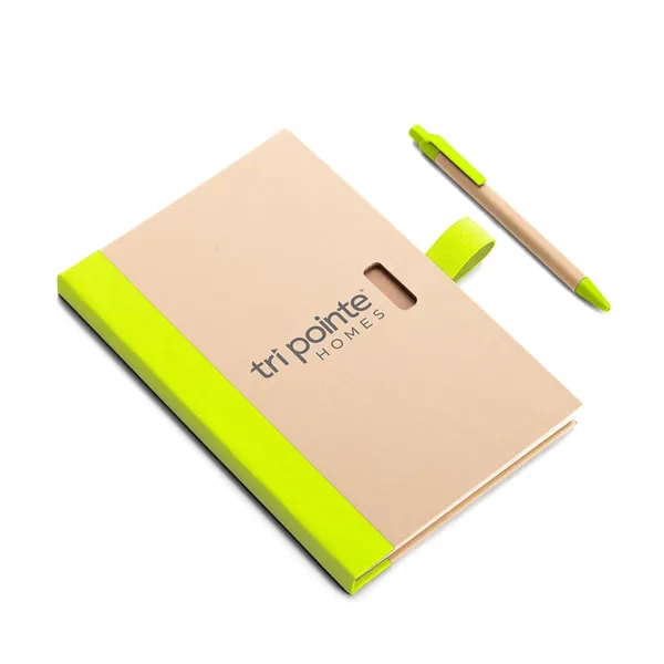 Binded Kraft Journal with Pen Closure - Binded Kraft Journal with Pen Closure - Image 5 of 20