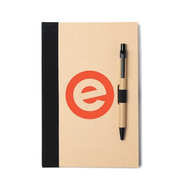 Binded Kraft Journal with Pen Closure - Binded Kraft Journal with Pen Closure - Image 8 of 20