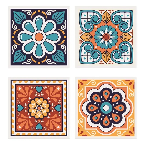 Square Absorbent Ceramic Coaster