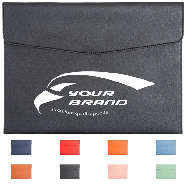 PU Leather Thickened Briefcase Waterproof Document Bag - PU Leather Thickened Briefcase Waterproof Document Bag - Image 0 of 4