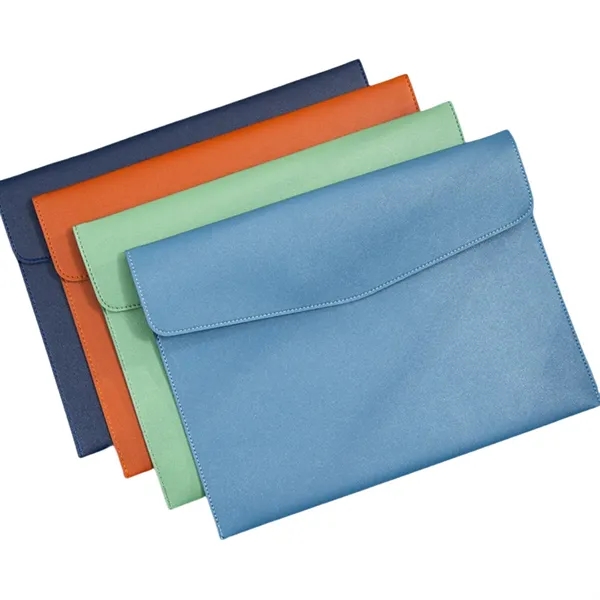PU Leather Thickened Briefcase Waterproof Document Bag - PU Leather Thickened Briefcase Waterproof Document Bag - Image 2 of 4