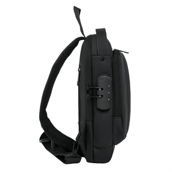 Anti Theft Fanny Pack Crossbody  Sling Bags With Lock - Anti Theft Fanny Pack Crossbody  Sling Bags With Lock - Image 3 of 4