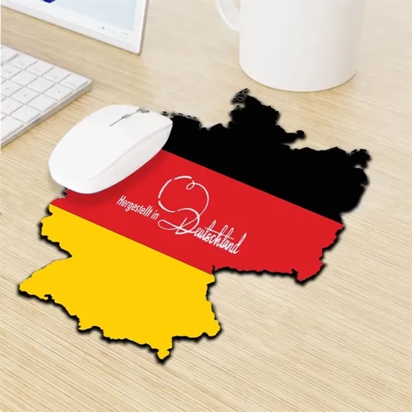 Custom Shape Die Cut Mouse Pad - Custom Shape Die Cut Mouse Pad - Image 0 of 5