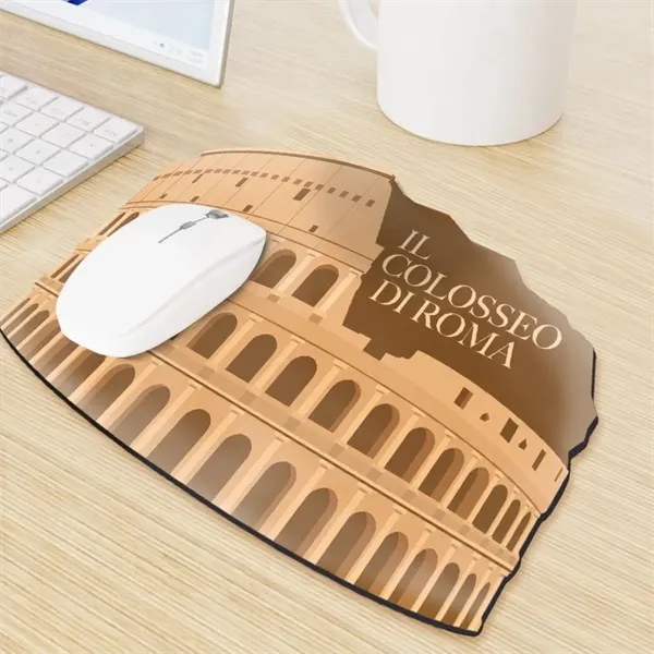 Custom Shape Die Cut Mouse Pad - Custom Shape Die Cut Mouse Pad - Image 1 of 5