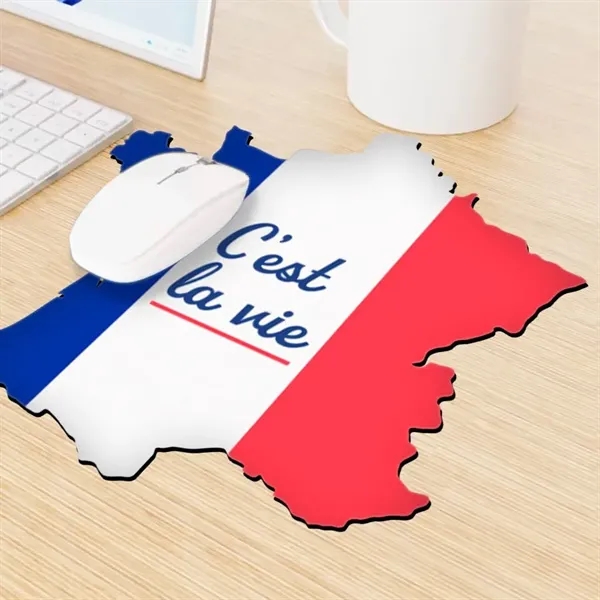 Custom Shape Die Cut Mouse Pad - Custom Shape Die Cut Mouse Pad - Image 4 of 5