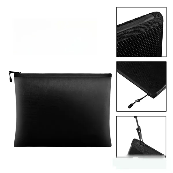 Fireproof Waterproof Document Bag Secure Storage for Papers - Fireproof Waterproof Document Bag Secure Storage for Papers - Image 3 of 3