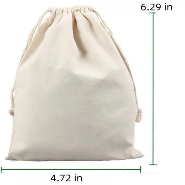 High Quality Eco-Friendly Cotton Drawstring Tote Bag - High Quality Eco-Friendly Cotton Drawstring Tote Bag - Image 1 of 3