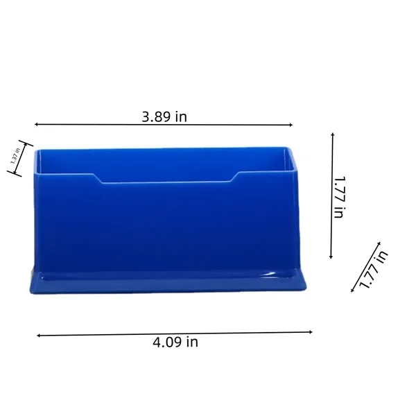 Business Card Holder Desk Organizer for Professional Use - Business Card Holder Desk Organizer for Professional Use - Image 1 of 4
