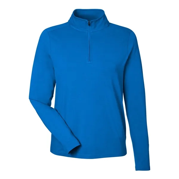 Devon & Jones Women's Raleigh Stretch Quarter-Zip Pullover - Devon & Jones Women's Raleigh Stretch Quarter-Zip Pullover - Image 4 of 10