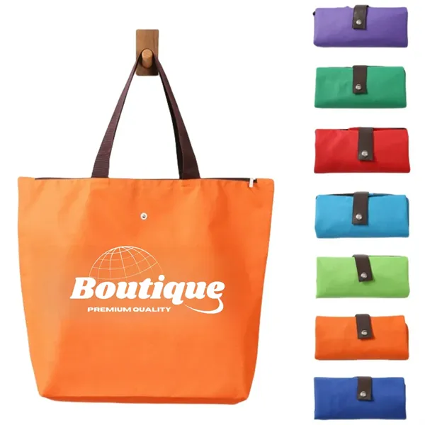 Foldable Shopping Tote Bag Lightweight and Compact Travel - Foldable Shopping Tote Bag Lightweight and Compact Travel - Image 0 of 4