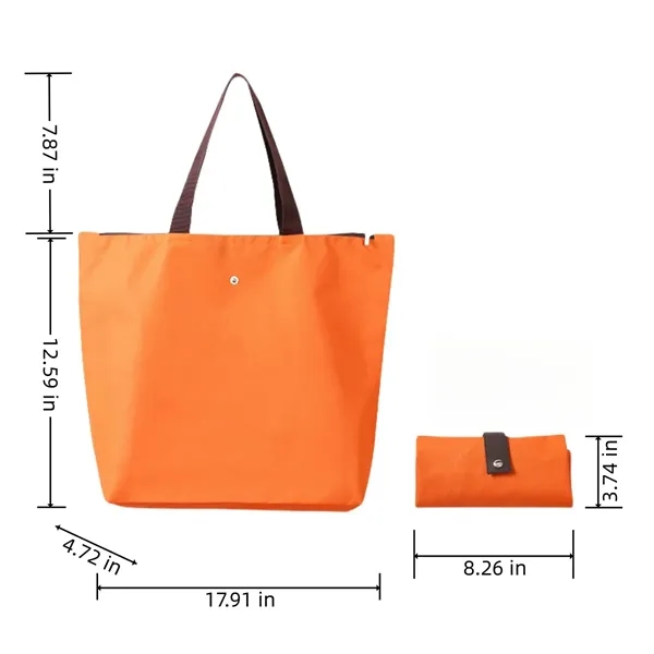 Foldable Shopping Tote Bag Lightweight and Compact Travel - Foldable Shopping Tote Bag Lightweight and Compact Travel - Image 1 of 4