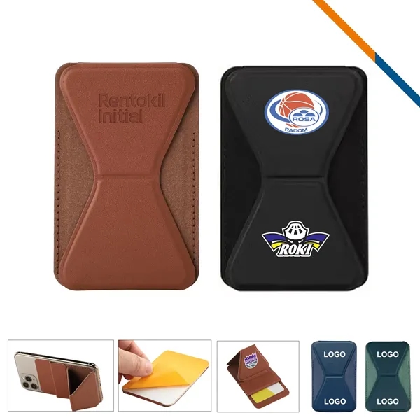 Magee 3in1 PU Leather Phone Stand - Magee 3in1 PU Leather Phone Stand - Image 0 of 6