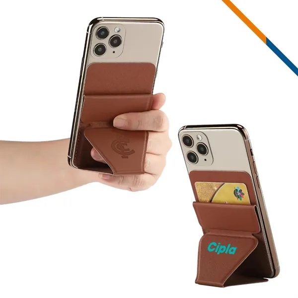 Magee 3in1 PU Leather Phone Stand - Magee 3in1 PU Leather Phone Stand - Image 1 of 6