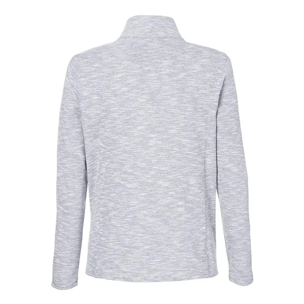 North End Women's Eclipse Jacquard Quarter-Zip Pullover - North End Women's Eclipse Jacquard Quarter-Zip Pullover - Image 8 of 8
