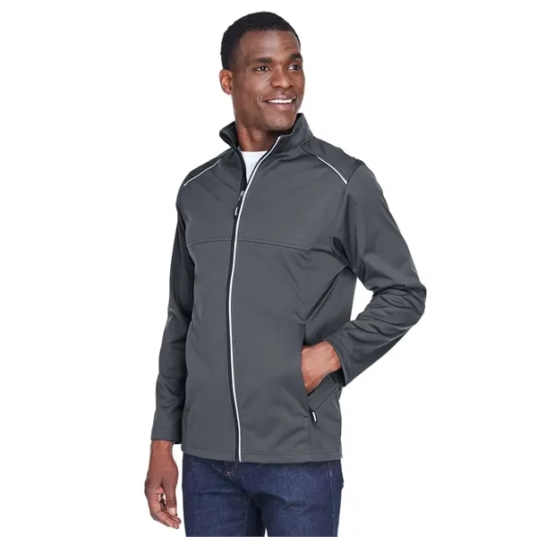 CORE365 Men's Tall Techno Lite Three-Layer Knit Tech-Shell - CORE365 Men's Tall Techno Lite Three-Layer Knit Tech-Shell - Image 7 of 9