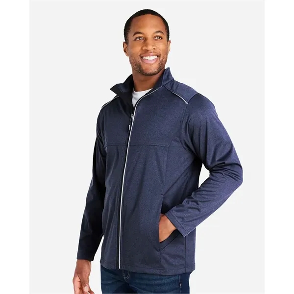 CORE365 Men's Techno Lite Three-Layer Knit Tech-Shell - CORE365 Men's Techno Lite Three-Layer Knit Tech-Shell - Image 26 of 41