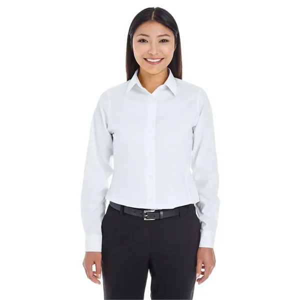 Devon & Jones Women's Crown Collection® Royal Dobby Woven... - Devon & Jones Women's Crown Collection® Royal Dobby Woven... - Image 8 of 9