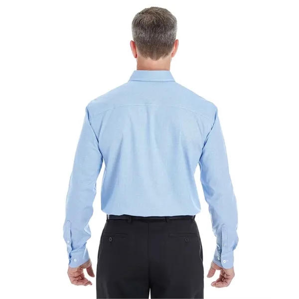 Devon & Jones Men's Crown Collection® Royal Dobby Dress S... - Devon & Jones Men's Crown Collection® Royal Dobby Dress S... - Image 4 of 9