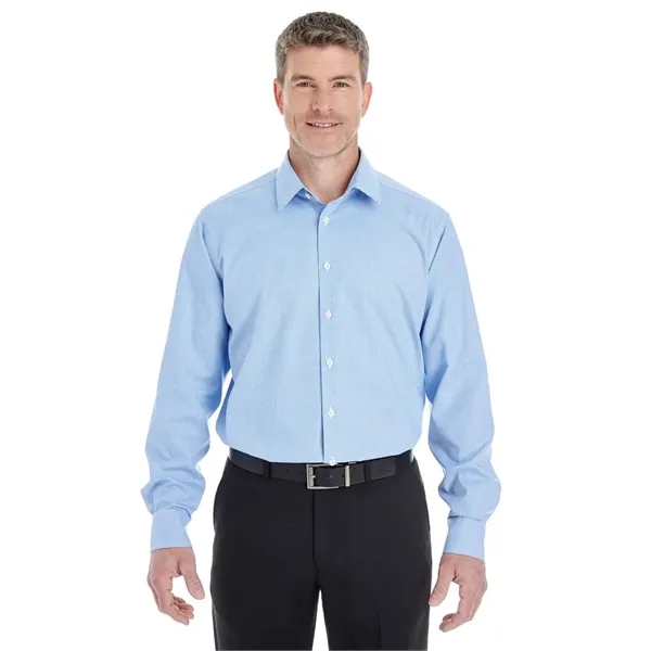 Devon & Jones Men's Crown Collection® Royal Dobby Dress S... - Devon & Jones Men's Crown Collection® Royal Dobby Dress S... - Image 5 of 9