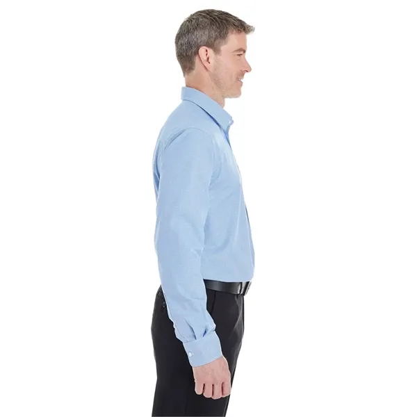 Devon & Jones Men's Crown Collection® Royal Dobby Dress S... - Devon & Jones Men's Crown Collection® Royal Dobby Dress S... - Image 6 of 9