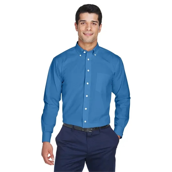 Devon & Jones Men's Crown Collection® Oxford Woven Dress ... - Devon & Jones Men's Crown Collection® Oxford Woven Dress ... - Image 0 of 15