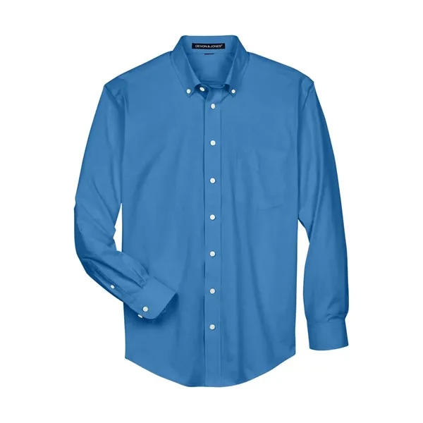Devon & Jones Men's Crown Collection® Oxford Woven Dress ... - Devon & Jones Men's Crown Collection® Oxford Woven Dress ... - Image 2 of 15