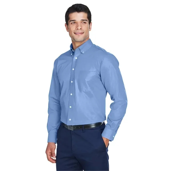 Devon & Jones Men's Crown Collection® Oxford Woven Dress ... - Devon & Jones Men's Crown Collection® Oxford Woven Dress ... - Image 10 of 15