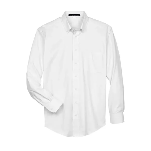 Devon & Jones Men's Crown Collection® Oxford Woven Dress ... - Devon & Jones Men's Crown Collection® Oxford Woven Dress ... - Image 12 of 15