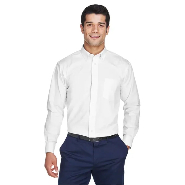 Devon & Jones Men's Crown Collection® Oxford Woven Dress ... - Devon & Jones Men's Crown Collection® Oxford Woven Dress ... - Image 14 of 15