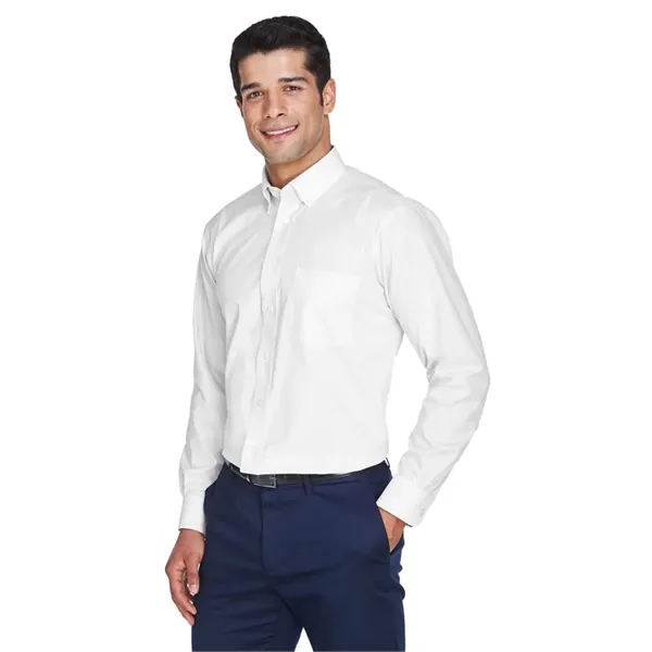 Devon & Jones Men's Crown Collection® Oxford Woven Dress ... - Devon & Jones Men's Crown Collection® Oxford Woven Dress ... - Image 15 of 15