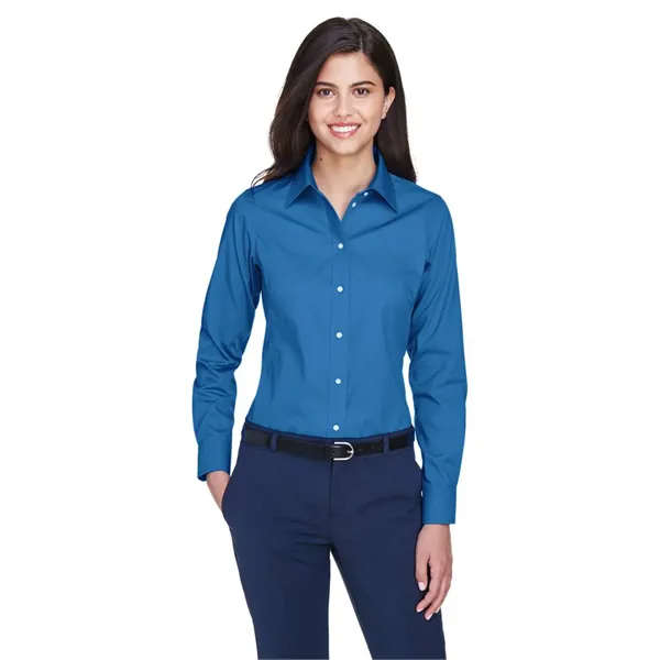 Devon & Jones Women's Crown Collection® Oxford Woven Dres... - Devon & Jones Women's Crown Collection® Oxford Woven Dres... - Image 4 of 14
