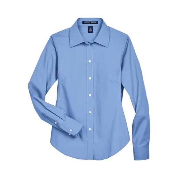 Devon & Jones Women's Crown Collection® Oxford Woven Dres... - Devon & Jones Women's Crown Collection® Oxford Woven Dres... - Image 7 of 14