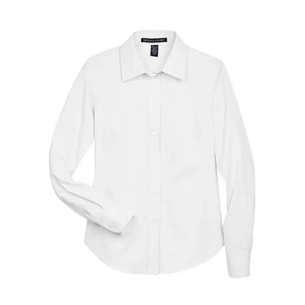 Devon & Jones Women's Crown Collection® Oxford Woven Dres... - Devon & Jones Women's Crown Collection® Oxford Woven Dres... - Image 12 of 14
