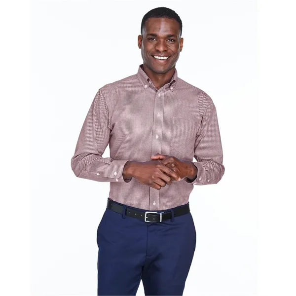 Devon & Jones Men's Crown Collection® Gingham Check Woven... - Devon & Jones Men's Crown Collection® Gingham Check Woven... - Image 0 of 24