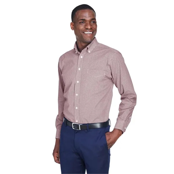 Devon & Jones Men's Crown Collection® Gingham Check Woven... - Devon & Jones Men's Crown Collection® Gingham Check Woven... - Image 4 of 24