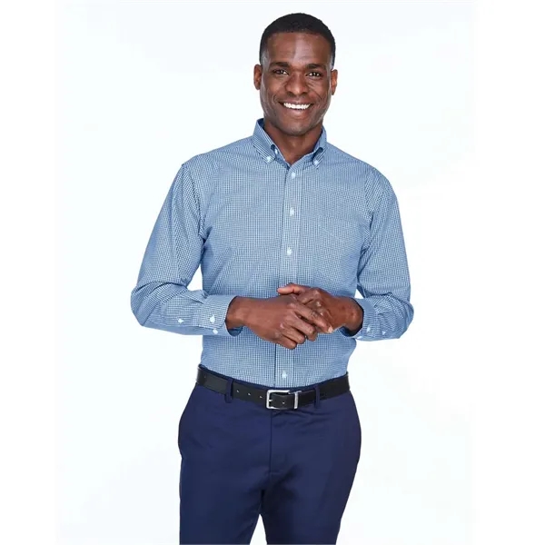 Devon & Jones Men's Crown Collection® Gingham Check Woven... - Devon & Jones Men's Crown Collection® Gingham Check Woven... - Image 8 of 24