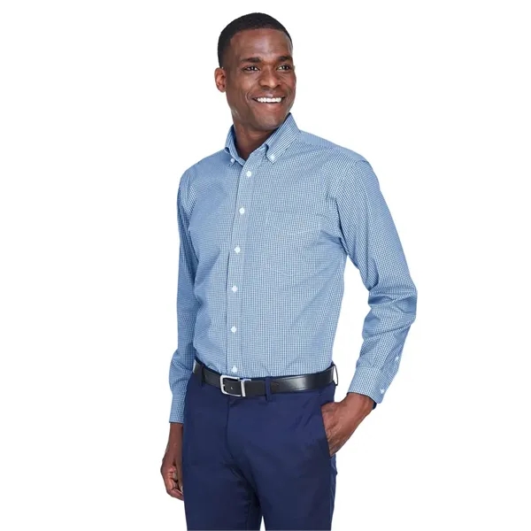 Devon & Jones Men's Crown Collection® Gingham Check Woven... - Devon & Jones Men's Crown Collection® Gingham Check Woven... - Image 9 of 24