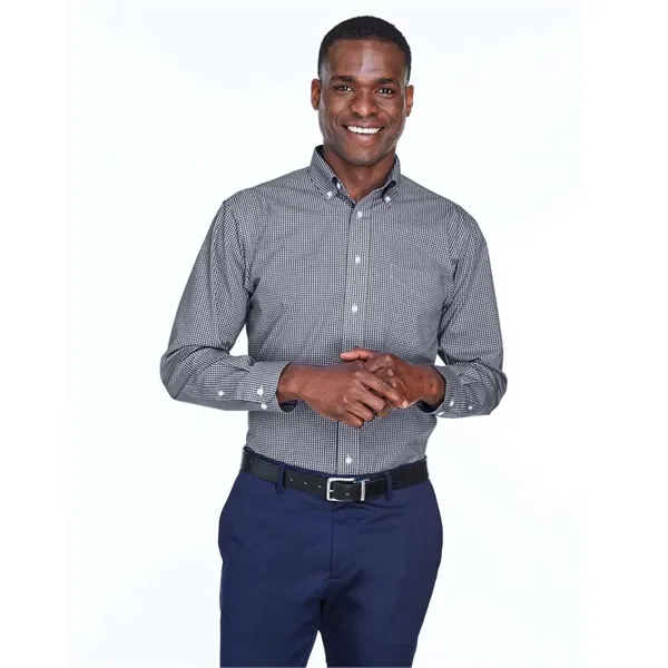 Devon & Jones Men's Crown Collection® Gingham Check Woven... - Devon & Jones Men's Crown Collection® Gingham Check Woven... - Image 13 of 24