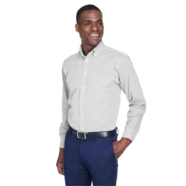 Devon & Jones Men's Crown Collection® Gingham Check Woven... - Devon & Jones Men's Crown Collection® Gingham Check Woven... - Image 24 of 24