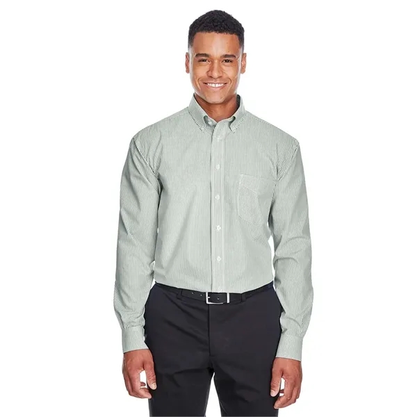 Devon & Jones Men's Crown Collection® Banker Stripe Woven... - Devon & Jones Men's Crown Collection® Banker Stripe Woven... - Image 4 of 14