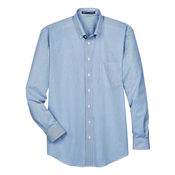 Devon & Jones Men's Crown Collection® Banker Stripe Woven... - Devon & Jones Men's Crown Collection® Banker Stripe Woven... - Image 7 of 14