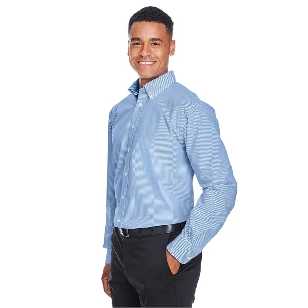 Devon & Jones Men's Crown Collection® Banker Stripe Woven... - Devon & Jones Men's Crown Collection® Banker Stripe Woven... - Image 9 of 14