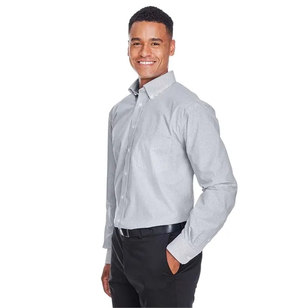 Devon & Jones Men's Crown Collection® Banker Stripe Woven... - Devon & Jones Men's Crown Collection® Banker Stripe Woven... - Image 14 of 14