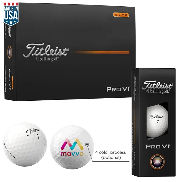 Titleist Pro V1 Half Dozen Factory Direct Golf Ball - Titleist Pro V1 Half Dozen Factory Direct Golf Ball - Image 0 of 2