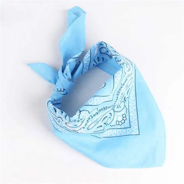 22'' Full Color Square Bandanna - 22'' Full Color Square Bandanna - Image 2 of 3