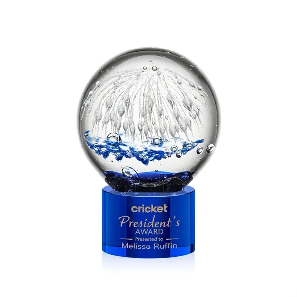 Starburst Award on Marvel Base - Blue
