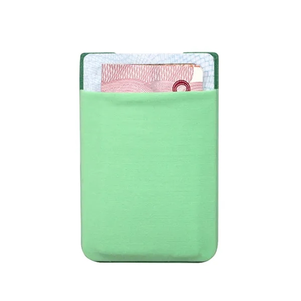 Lycra Cell Phone Wallet Card Holder - Lycra Cell Phone Wallet Card Holder - Image 6 of 17