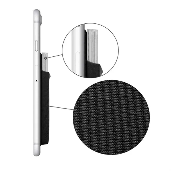 Lycra Cell Phone Wallet Card Holder - Lycra Cell Phone Wallet Card Holder - Image 12 of 17